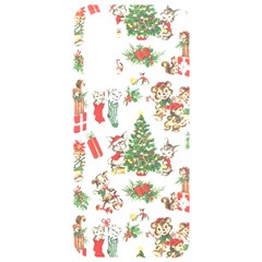 Christmas Texture, Pattern, Red, Tree, Craciun, Green, Christmas Samsung Galaxy S24 Plus 6 7 Inch Black Tpu Uv Case by kyorashop23