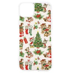 Christmas Texture, Pattern, Red, Tree, Craciun, Green, Christmas Iphone 15 Tpu Uv Print Case by kyorashop23