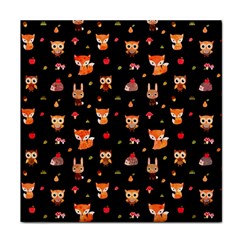 Cool Woodland Animal, Koteto, Scandinavian, Acorn Face Towel by kyorashop23