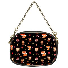 Cool Woodland Animal, Koteto, Scandinavian, Acorn Chain Purse (one Side)