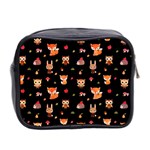 Cool Woodland Animal, Koteto, Scandinavian, Acorn Mini Toiletries Bag (Two Sides) Back