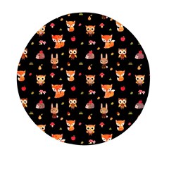 Cool Woodland Animal, Koteto, Scandinavian, Acorn Mini Round Pill Box (pack Of 3)