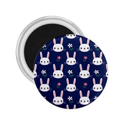 Cute Bunny Pattern, Easter, Koteto 2 25  Magnets