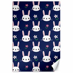 Cute Bunny Pattern, Easter, Koteto Canvas 20  X 30 