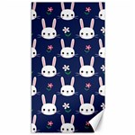 Cute Bunny Pattern, Easter, Koteto Canvas 40  x 72  39.28 x69.23  Canvas - 1