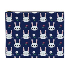 Cute Bunny Pattern, Easter, Koteto Cosmetic Bag (xl)