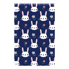 Cute Bunny Pattern, Easter, Koteto Shower Curtain 48  X 72  (small)  by kyorashop23