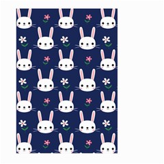 Cute Bunny Pattern, Easter, Koteto Large Garden Flag (two Sides)