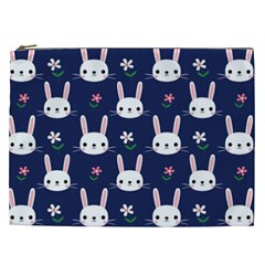 Cute Bunny Pattern, Easter, Koteto Cosmetic Bag (xxl)