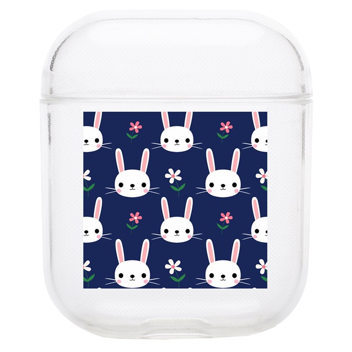 Cute Bunny Pattern, Easter, Koteto Soft TPU AirPods 1/2 Case