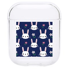 Cute Bunny Pattern, Easter, Koteto Hard Pc Airpods 1/2 Case by kyorashop23