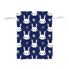 Cute Bunny Pattern, Easter, Koteto Lightweight Drawstring Pouch (s)