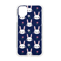 Cute Bunny Pattern, Easter, Koteto Iphone 11 Tpu Uv Print Case