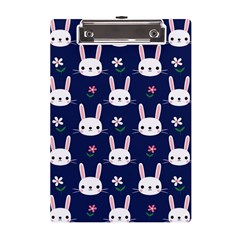 Cute Bunny Pattern, Easter, Koteto A5 Acrylic Clipboard