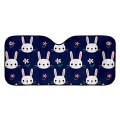 Cute Bunny Pattern, Easter, Koteto Car Windshield Sunshade by kyorashop23