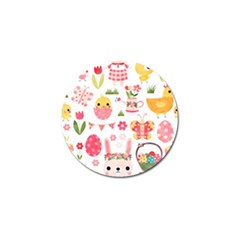 Cute Easter Bunny, Koteto, Animal, Baby Golf Ball Marker (4 Pack)