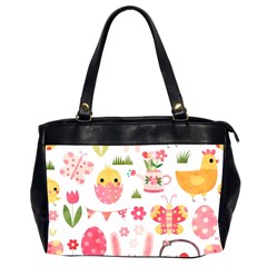 Cute Easter Bunny, Koteto, Animal, Baby Oversize Office Handbag (2 Sides)