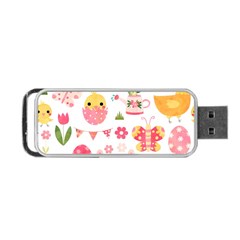 Cute Easter Bunny, Koteto, Animal, Baby Portable Usb Flash (one Side) by kyorashop23