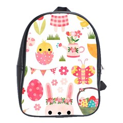 Cute Easter Bunny, Koteto, Animal, Baby School Bag (xl) by kyorashop23