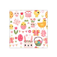 Cute Easter Bunny, Koteto, Animal, Baby Satin Bandana Scarf 22  X 22 