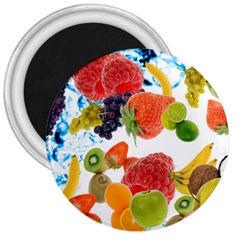 Fruits, Drip, Fruit, Paint, Spring 3  Magnets