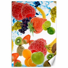 Fruits, Drip, Fruit, Paint, Spring Canvas 12  X 18 