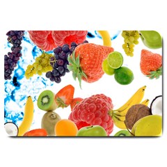 Fruits, Drip, Fruit, Paint, Spring Large Doormat