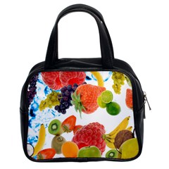 Fruits, Drip, Fruit, Paint, Spring Classic Handbag (two Sides)