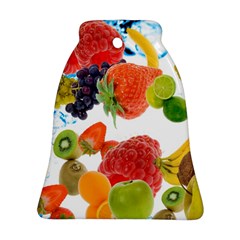 Fruits, Drip, Fruit, Paint, Spring Bell Ornament (two Sides)