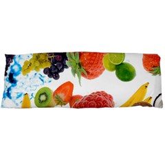 Fruits, Drip, Fruit, Paint, Spring One Side Body Pillow Cases