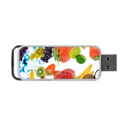 Fruits, Drip, Fruit, Paint, Spring Portable Usb Flash (one Side)