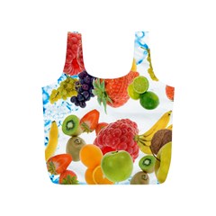 Fruits, Drip, Fruit, Paint, Spring Full Print Recycle Bag (s)