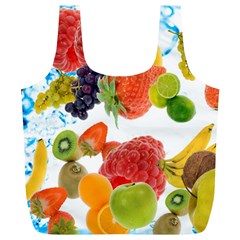 Fruits, Drip, Fruit, Paint, Spring Full Print Recycle Bag (xl) by kyorashop23