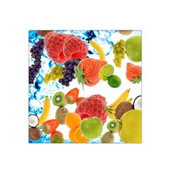 Fruits, Drip, Fruit, Paint, Spring Satin Bandana Scarf 22  X 22 