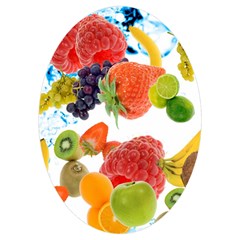 Fruits, Drip, Fruit, Paint, Spring Uv Print Acrylic Ornament Oval by kyorashop23