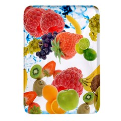 Fruits, Drip, Fruit, Paint, Spring Rectangular Glass Fridge Magnet (4 Pack)