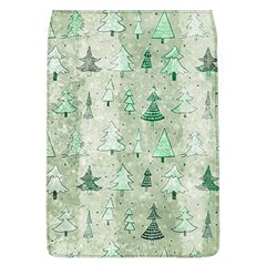 Green Christmas Trees, Cute, Doodle Removable Flap Cover (l)