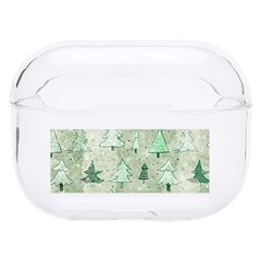 Green Christmas Trees, Cute, Doodle Hard Pc Airpods Pro Case by kyorashop23