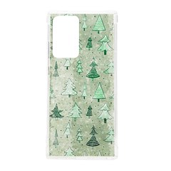 Green Christmas Trees, Cute, Doodle Samsung Galaxy Note 20 Ultra Tpu Uv Case