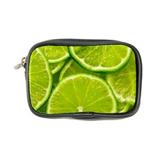 Lime Slices Close Up, Fresh, Fruit, Green Lemon Coin Purse