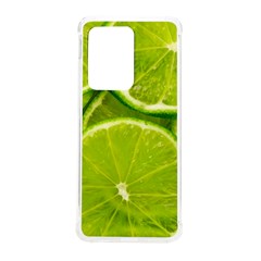 Lime Slices Close Up, Fresh, Fruit, Green Lemon Samsung Galaxy S20 Ultra 6 9 Inch Tpu Uv Case by kyorashop23