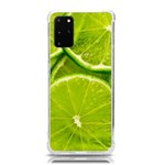 Lime Slices Close Up, Fresh, Fruit, Green Lemon Samsung Galaxy S20 Plus 6.7 Inch TPU UV Case Front