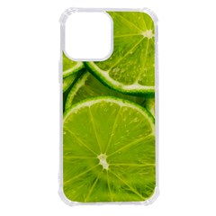 Lime Slices Close Up, Fresh, Fruit, Green Lemon Iphone 13 Pro Max Tpu Uv Print Case by kyorashop23