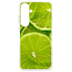 Lime Slices Close Up, Fresh, Fruit, Green Lemon Samsung Galaxy S24 Ultra 6 9 Inch Tpu Uv Case by kyorashop23