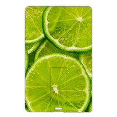 Lime Slices Close Up, Fresh, Fruit, Green Lemon Name Card Style Usb Flash Drive