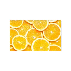 Oranges, Orange, Fruits Sticker Rectangular (100 Pack)