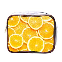 Oranges, Orange, Fruits Mini Toiletries Bag (one Side)