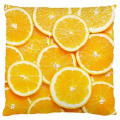 Oranges, Orange, Fruits Standard Premium Plush Fleece Cushion Case (one Side)