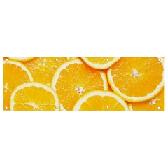 Oranges, Orange, Fruits Banner And Sign 9  X 3 