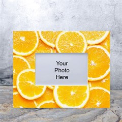 Oranges, Orange, Fruits White Tabletop Photo Frame 4 x6 